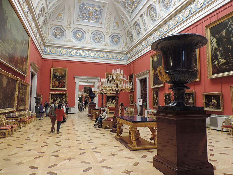 Just another beautiful room at the Hermitage